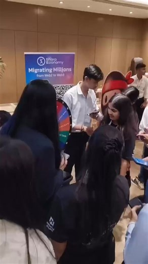 At HackIndiaxyz, crowds couldn’t resist the Sharp Economy Spin the Wheel 🎡 Energy. Excitement. Rewards. Now it’s your turn → download the Sharp Rewards App and give it a spin! https://invite.sharpplatform.com/SOCIALMEDIA #HackIndia #SharpEconomy #SHARP #SharpToken $SHARP #HackIndia2025 | C# Corner