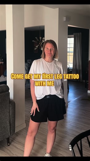 Getting My First Leg Tattoo with Numbing Cream