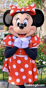 Minnie Posing on Make a GIF