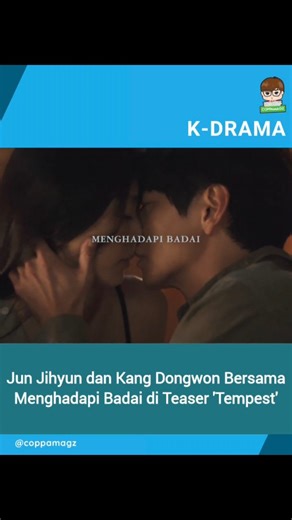 Disney merilis teaser selanjutnya dari drama baru 'Tempest' yang akan tayang mulai 10 September mendatang. 'Tempest' bercerita tentang Munju, seorang diplomat yang sangat berprestasi sekaligus mantan ambasador Amerika Serikat, dan Sanho, seorang agen khusus internasional. Mereka berlomba untuk mengungkap kebenaran di balik serangan yang mengancam stabilitas masa depan semenanjung Korea. -- @disneypluskr CoppaMagz >Hanwoo #cm_tempestdrama #hanwoo_cm | CoppaMagz