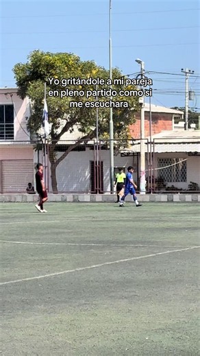 Gritarle a mi pareja en pleno partido de fútbol