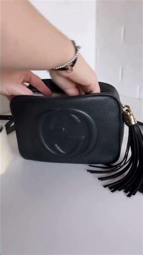 How She Keeps Her Gucci Soho Disco Structured