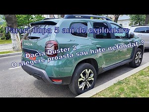 🚙About Duster2 5 years after purchase - for haters