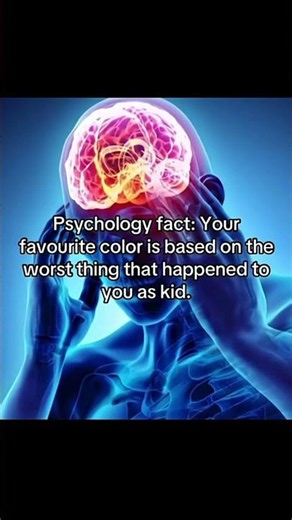 Why I actually like the color red... 😳 #psychology #childhood #shorts