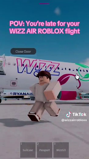 Late for Your Wizz Air Flight in Roblox