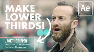 This is your comprehensive guide to creating simple lower thirds in After Effects! We’ll learn all about creating shapes, animation, easing, masking in after effects, creating a bounce animation, animating multiple strokes, matching colors, and much more in this After Effects tutorial! | Tutvid