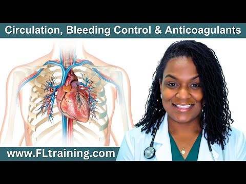 🩸Circulation, Bleeding Control & Anticoagulants: CNA & PCT Practice Test
