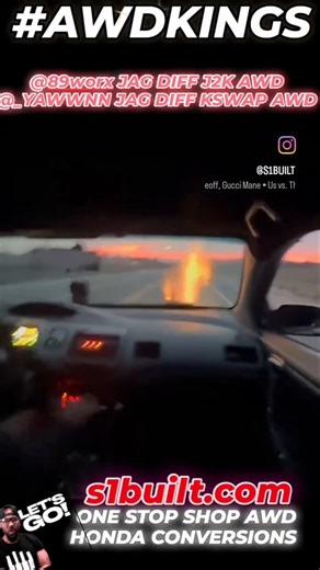 🔥JAG DIFF #S1BUILT #AWDHONDA