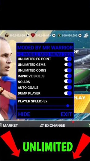 FC Mobile Mod Apk V25.0.05 - Unlimited Money, Unlimited Gems, Unlimited FC Points | Mr Warrior