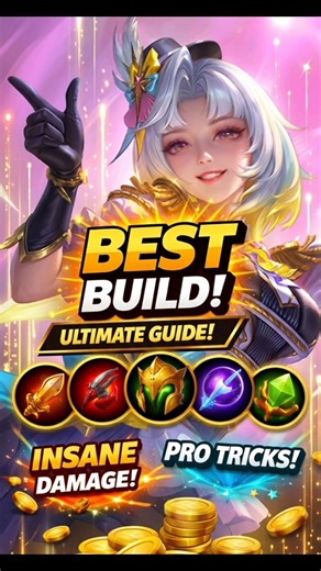 Best Ruby Build 2026 💥 Unlimited Lifesteal + Insane Damage | MLBB Ruby Gameplay #shorts
