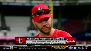 23K views · 643 reactions | Waino is ready to rock in the London Series opener  The veteran RHP catches up with the MLB Central crew to discuss his current philosophy on the mound, his faith in this Cardinals pitch staff and more! | MLB Network | Facebook