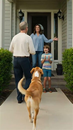 Stray Dog Guides Lost Elderly Home |The Dog Lovers | #dog #pets #ytshorts #shorts