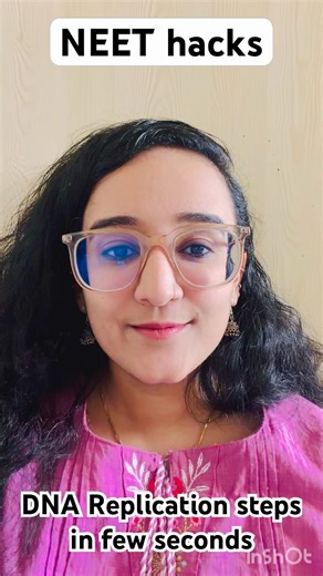 DNA Replication Trick 🔥 | 7 Steps in Seconds | NEET Biology Hack #neet #biologyclass12 #neettricks