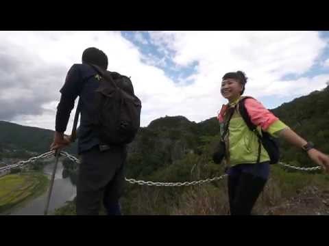 「本耶馬渓で遊ぼう」競秀峰探勝道登山