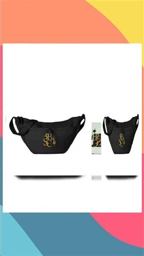 BBSC GIT Golden Peek-A-Boo Leaf Crossbody Bag