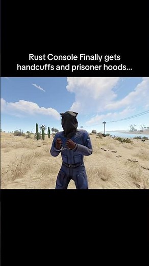 Rust Console Finally gets handcuffs and prisoner hoods…#shorts #rust #rustconsole