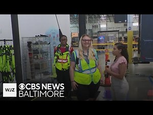 Around Town: Inside look at Baltimore's Amazon facility on Prime Day
