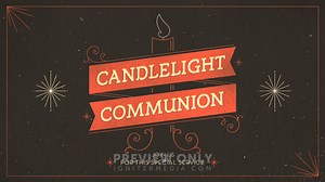 Candlelight Communion - Title Graphics