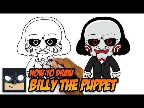 How To Draw Billy The Puppet | Saw