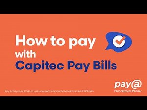 How to Pay with Capitec Pay Bills
