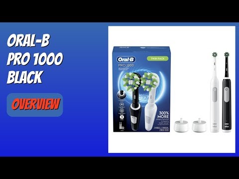 REVIEW (2025): Oral-B Pro 1000 Black. Features