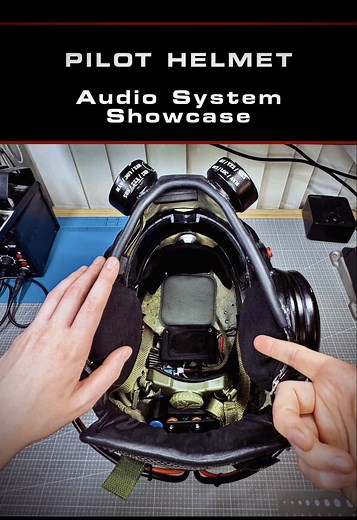 Pilot Helmet Comms Setup for Titanfall 2 Cosplay
