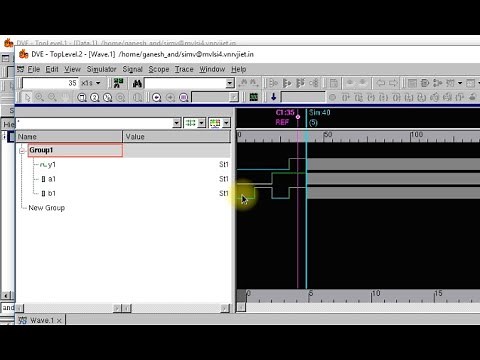 Synopsys VCS Tool Tutorial-1: AND Gate Simulation || Verilog Code & Waveform Analysis