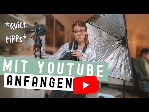 Mit YOUTUBE ANFANGEN in 2024 • TIPPS für YouTube ANFÄNGER [ vom Social Media Manager]