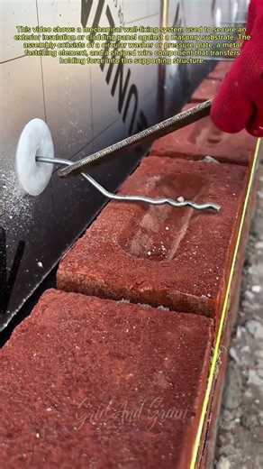 Innovative Wall Tie System Secures Exterior Insulation Precisely