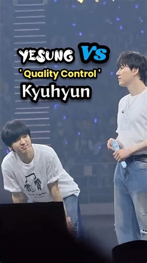 That Moment Yesung Had to Stand Next to “Quality Control” Kyuhyun 🤣