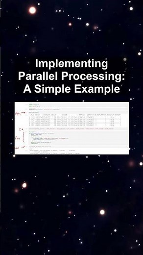 Implementing Parallel Processing: A Simple Example #ai #artificialintelligence #machinelearning