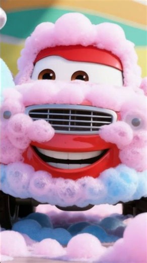🫧 Splash Splash! Car Wash Song for Kids 🚗 #shorts
