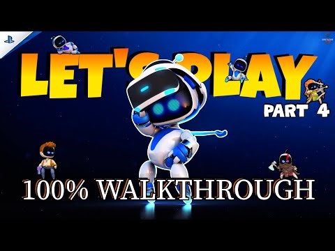 🔴 LIVE: Astro Bot 100% Walkthrough – Part 4 | Full Gameplay