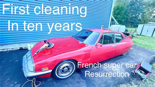 Resurrecting a neglected Citroen SM – bringing a forgotten French classic back to life