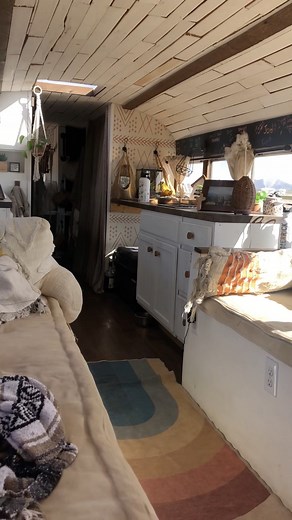 17K views · 484 reactions | 40 ft DIY Skoolie Build Connect with them on social media: https://www.instagram.com/barefoot.bus/ #tinyhome #tinyhouse #skoolielife | Tiny Home Tours | Facebook