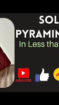 Master the Pyraminx: Solve in Under 1 Minute with Expert Techniques | #Pyraminx #Speedcubing #Rubiks