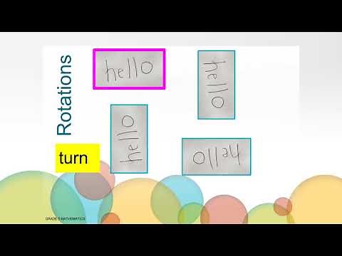 Transformations - Rotations - Math, Grade 5, Unit 8, Video 7