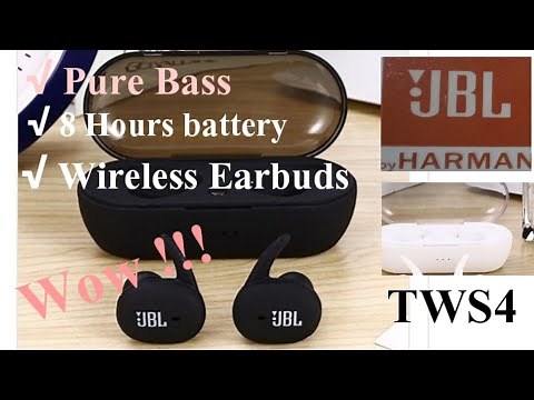 JBL TWS 4 Wireless Earbuds || Tutorial || Unboxing and Review
