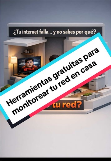 Herramientas gratuitas para monitorear tu red en casa #Redes #WiFi #Networking #SoporteTecnico #Ciberseguridad