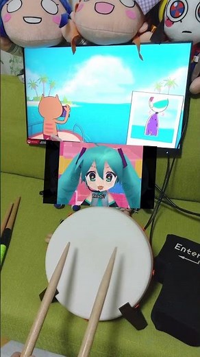 Miku Miku Beam feat. Hatsune Miku | Bits & Bops with Drums 🥁