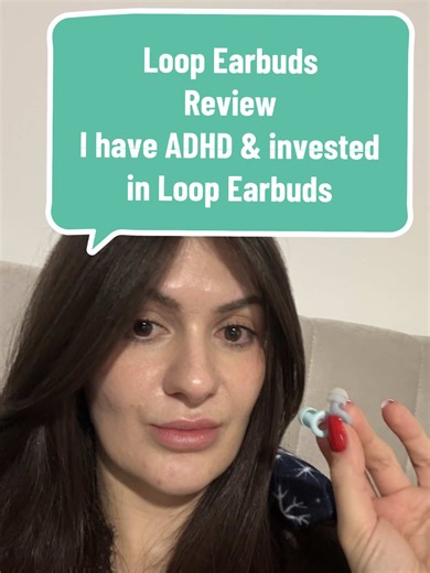 ADHD review of loop earplugs! Honest review of loop quiet and loop focus #loopearplugsreview #loopearplug #earplugs #misophoniarelief #adhdtips