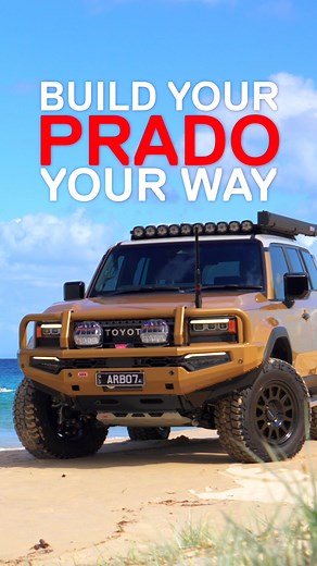 Are you ready to build your Prado, your way? ARB’s expanded accessory range for the Toyota LandCruiser Prado 250 is here! ARB has engineered the ultimate upgrades to ensure your Prado is built for every challenge, from the daily drive to the toughest off road terrains. Head to our website to watch a full break down on the three unique builds designed to meet the needs of every 4WD enthusiast. www.arb.com.au/prado | ARB 4x4 Accessories