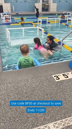 11K views | New Families: Save 50% on Winter Quarter swim lessons!...