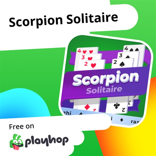 Scorpion Solitaire: Play Online For Free On Playhop