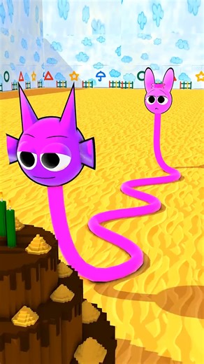 Incredibox Sprunki Fat And Diet Squid Game Challenge With Pinki Vs Durple #sprunki #animation #trending | Buggy Huggy