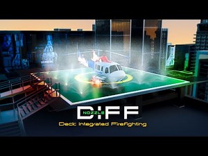 Deck Integrated Firefighting Nozzles – Hospital Helipad Protection