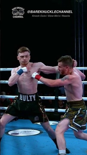 He didn't see that coming 😱 #bkfc #knockout #boxing #боксбезперчаток #bareknuckle