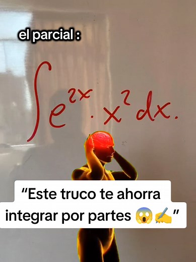 Truco para Integrar Más Rápido y Limpio en Cálculo
