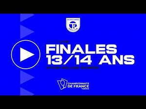 LIVE | Finales CDF 13/14 ans | Roland-Garros Tennis Club 2026