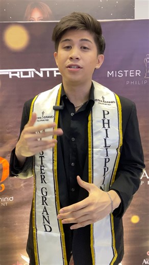 A special video greetings from Mister Grand Philippines 2023 Cheovy Walter to all his fans and supporters | Pageant Trend